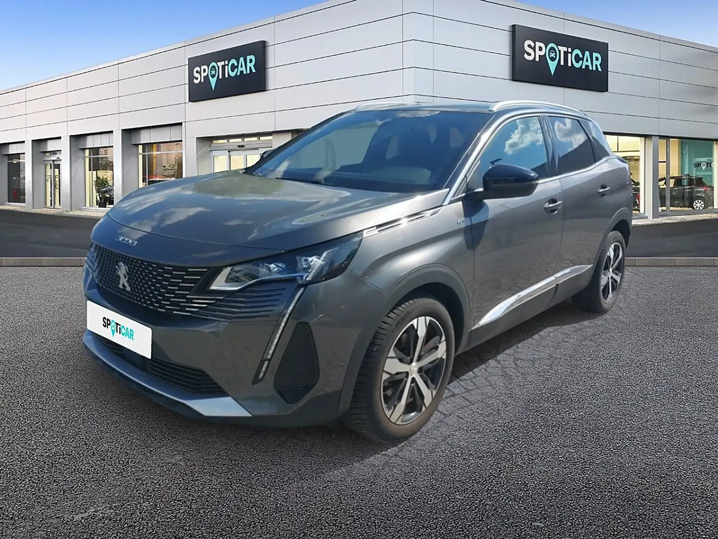 Peugeot 3008 GT PT130 EAT8 Grau - 1