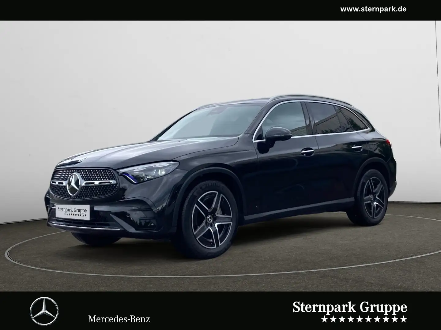 Mercedes-Benz GLC 300 GLC 300 d 4M AMG Prem AHK+Pano+KeylGo+360+Memory Schwarz - 1