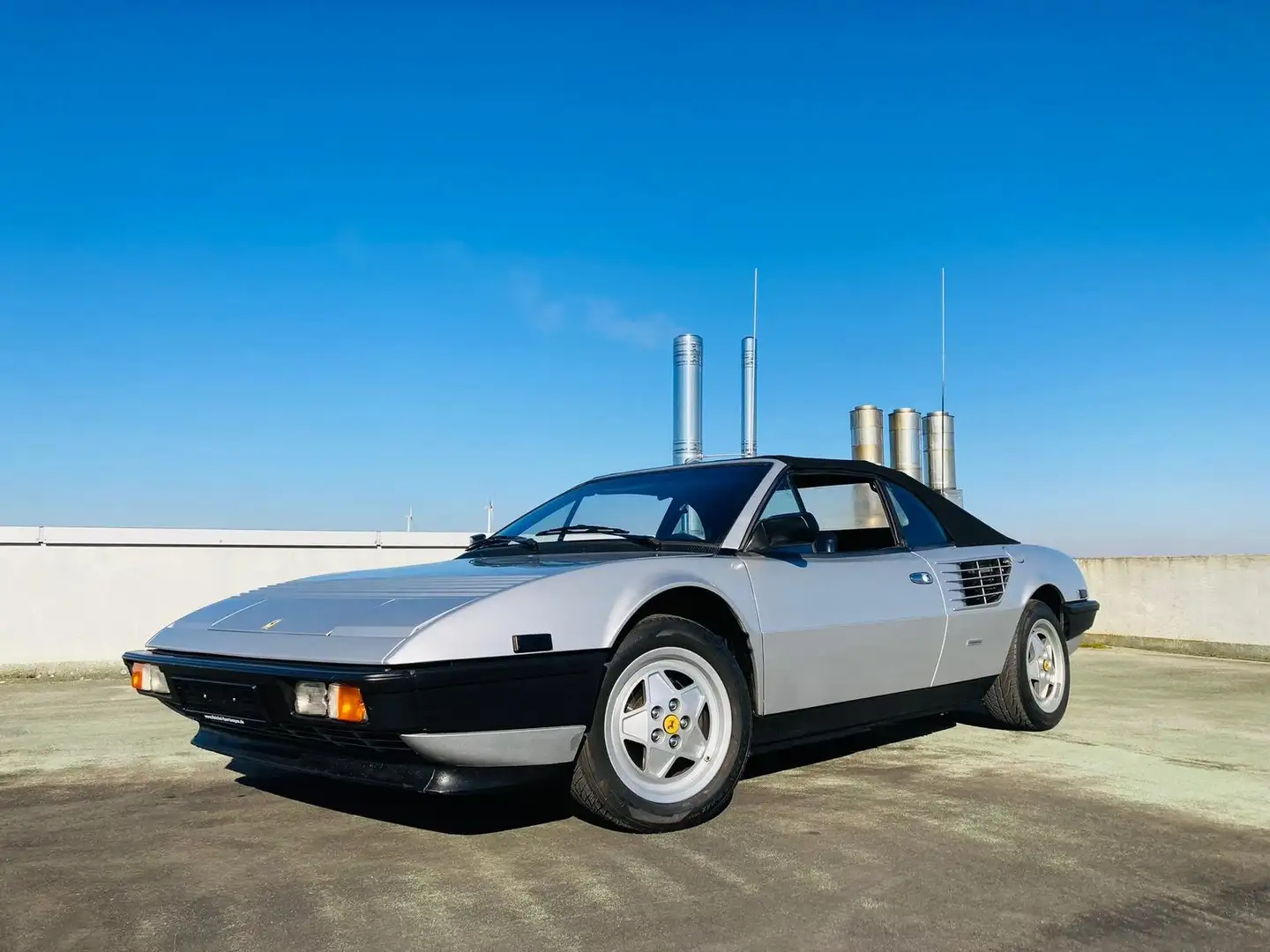 Ferrari Mondial Quattrovalvole °Authentisch°H Abnahme° Silber - 1