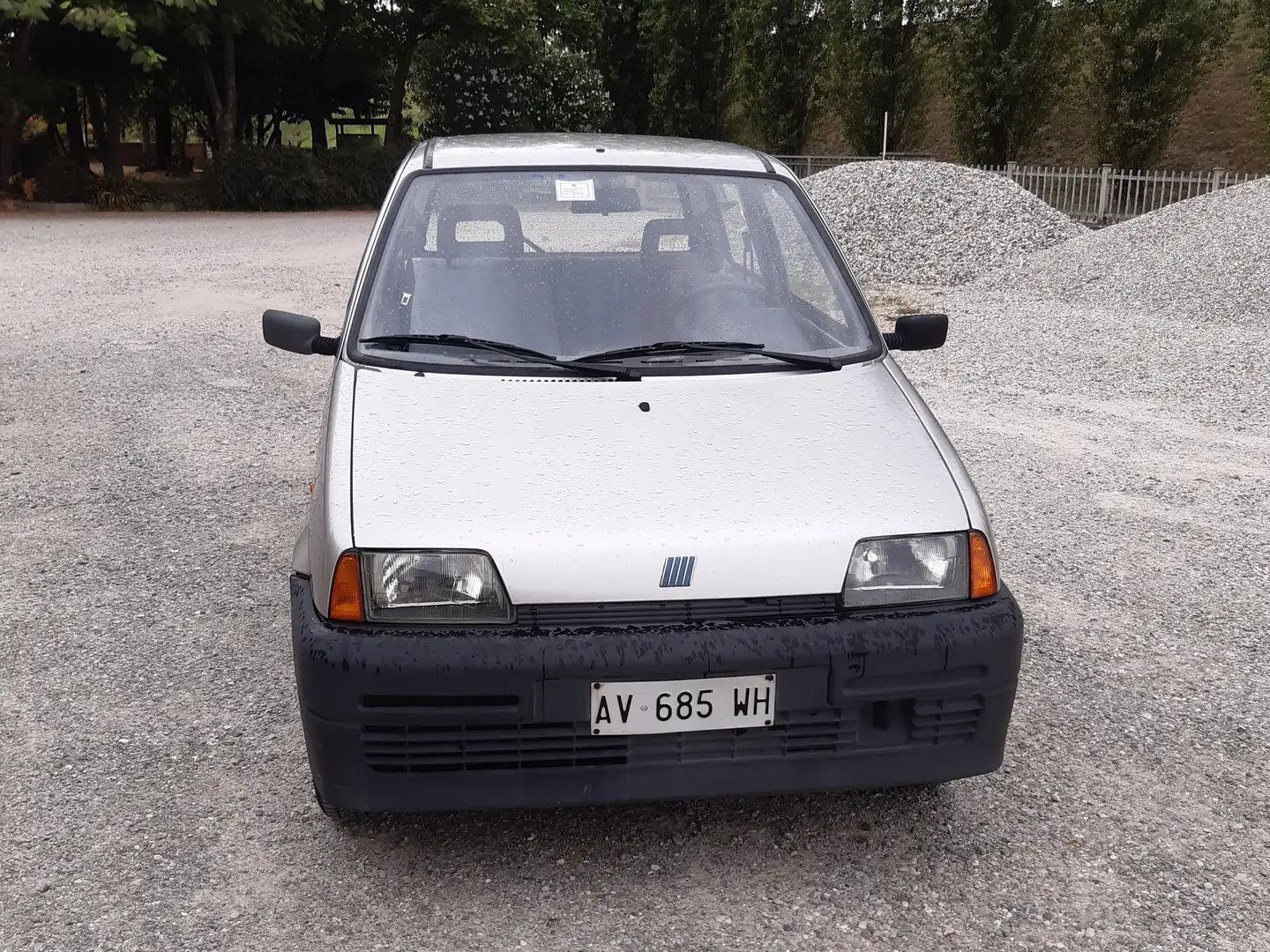 Fiat Cinquecento Cinquecento 0.9 Young Srebrny - 1