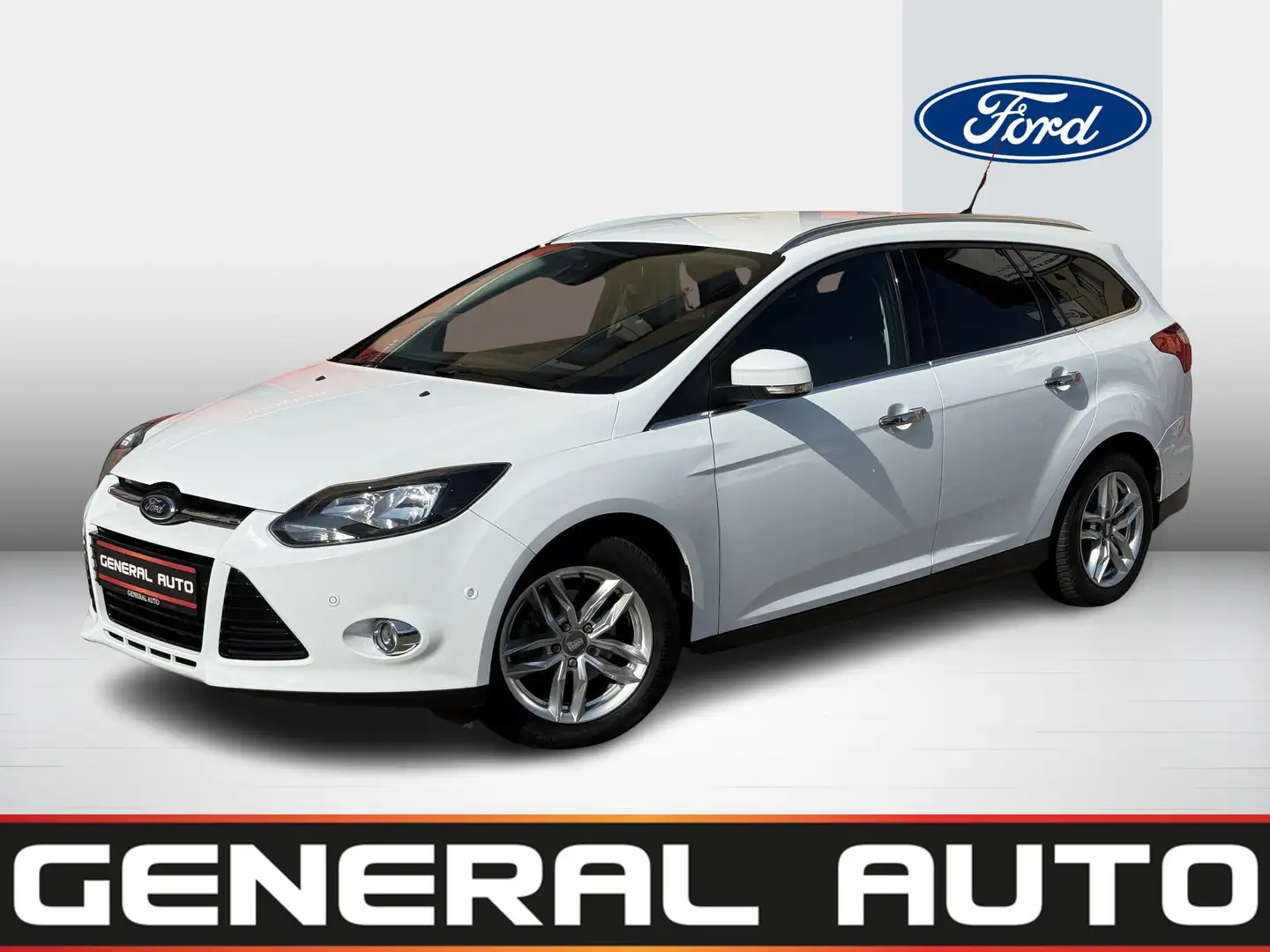 Ford Focus Wagon 1.0 EcoBoost Titanium, NAVI, Trekhaak - 1