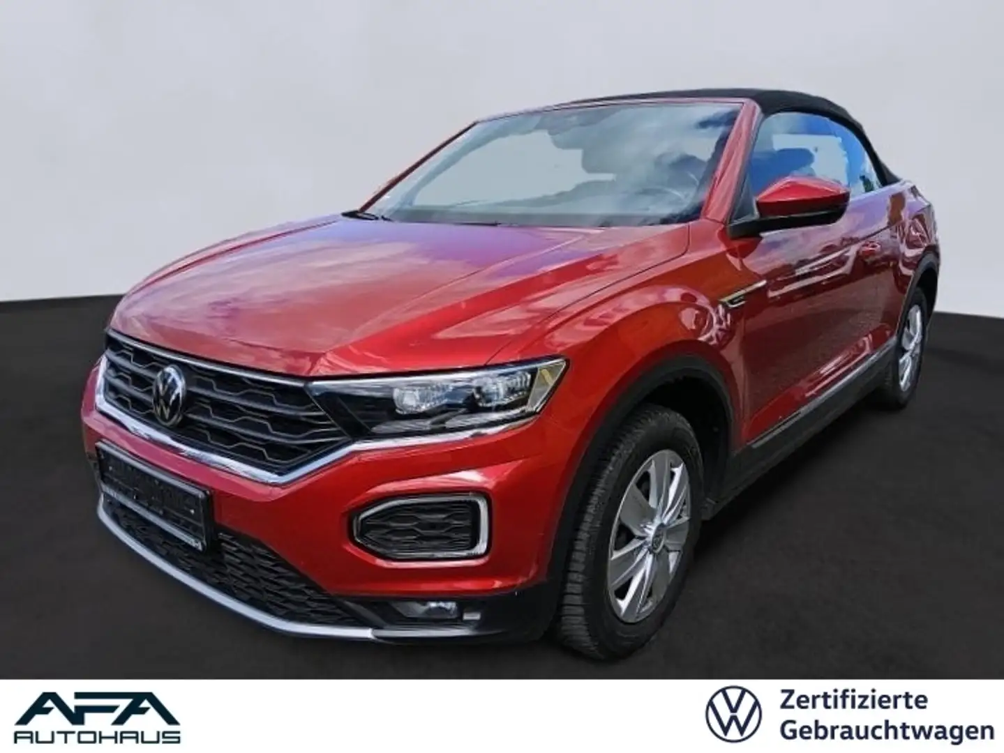 Volkswagen T-Roc Cabriolet 1.5 TSI Active DSG NAV*LED*ACC*DC Schwarz - 1