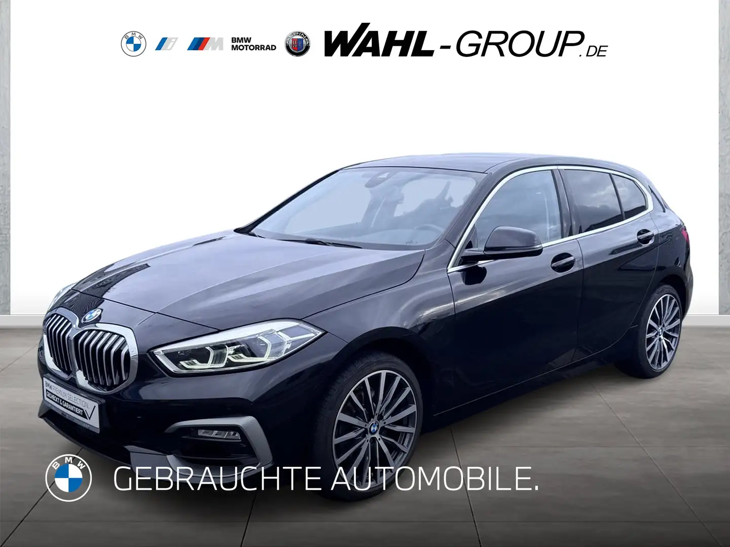 BMW 118 i Luxury Line Sport Navi Adapt LED PDC SHZ Negro - 1