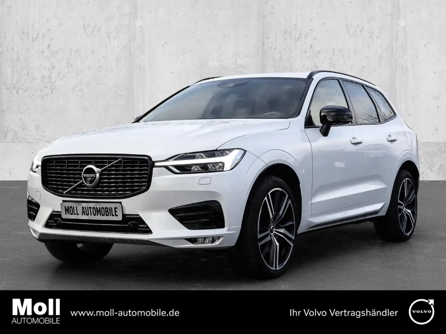 Volvo XC60 R Design AWD HUD StandHZG AHK El. Panodach Navi Le Weiß - 1