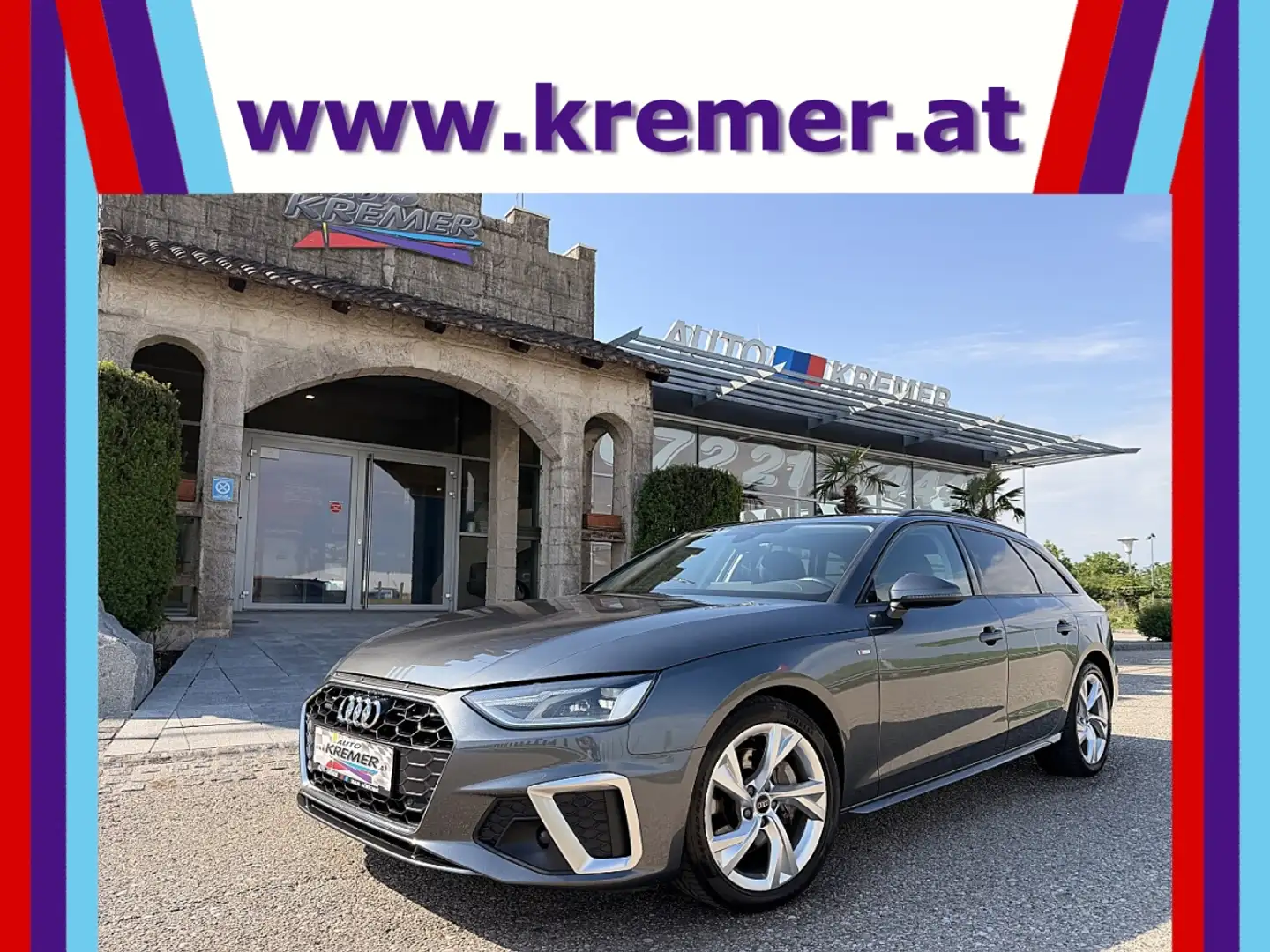 Audi A4 Avant 40 TDI quattro S-line S-tronic/B&O/LEDER/... Grau - 1