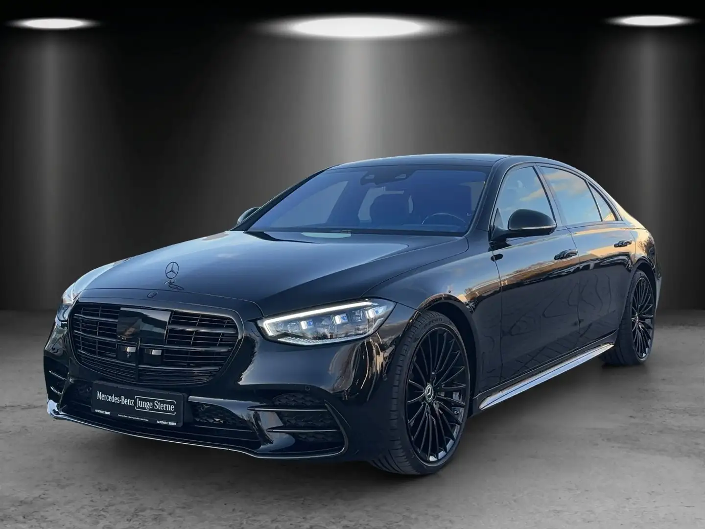 Mercedes-Benz S 580 AMG Line lang NIGHT+DRIVE PILOT+CHAUFFEUR Noir - 1
