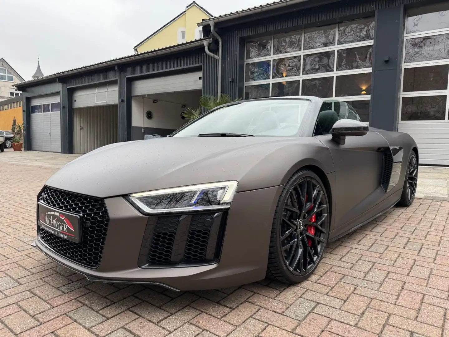 Audi R8 Spyder 5.2 FSI Plus Audi exclusive No OPF LED Marrón - 2