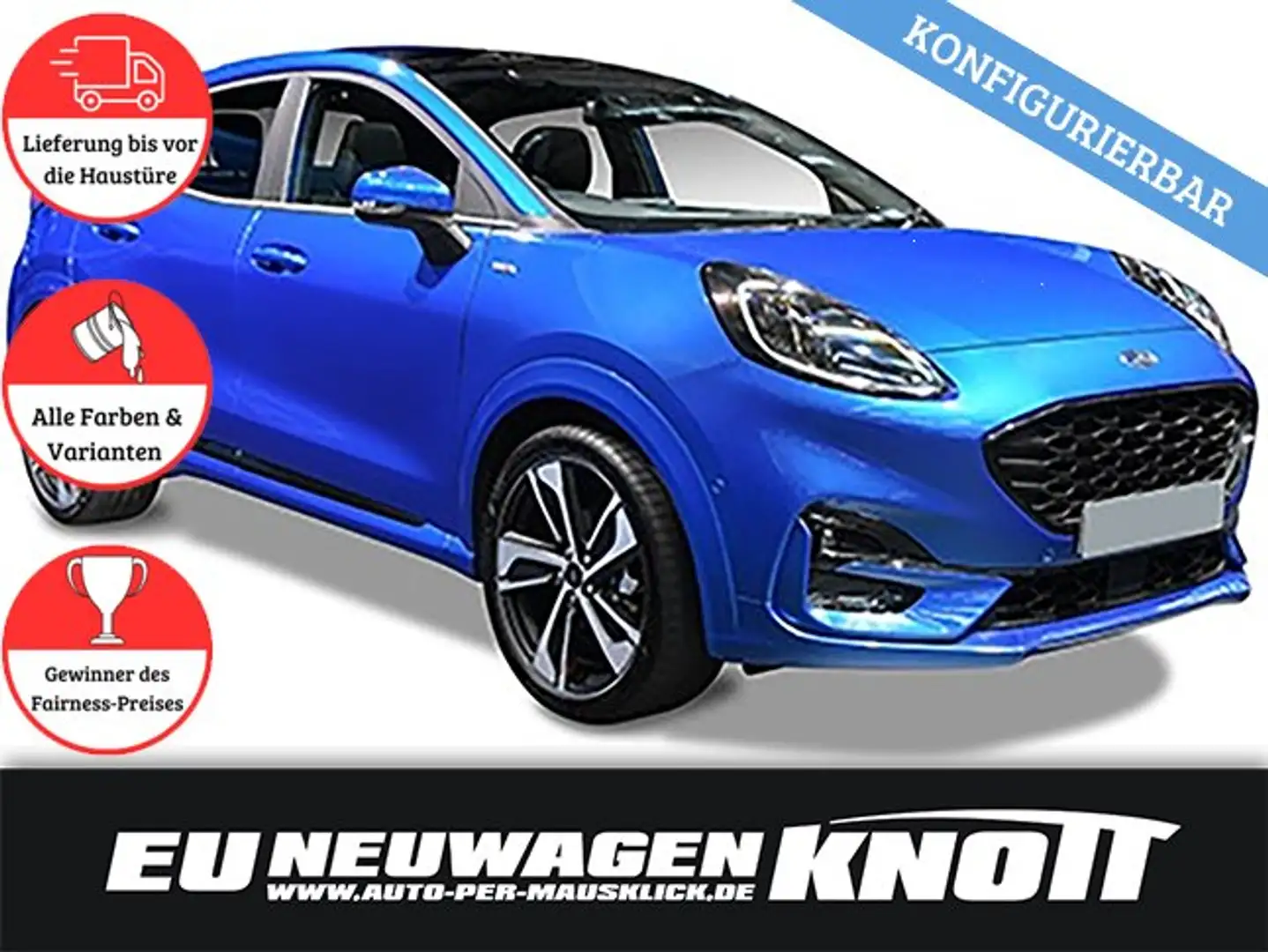 Ford Puma Puma 1,0 EcoBoost Hybrid 125PS; MODELLJAHR 2025 - 1