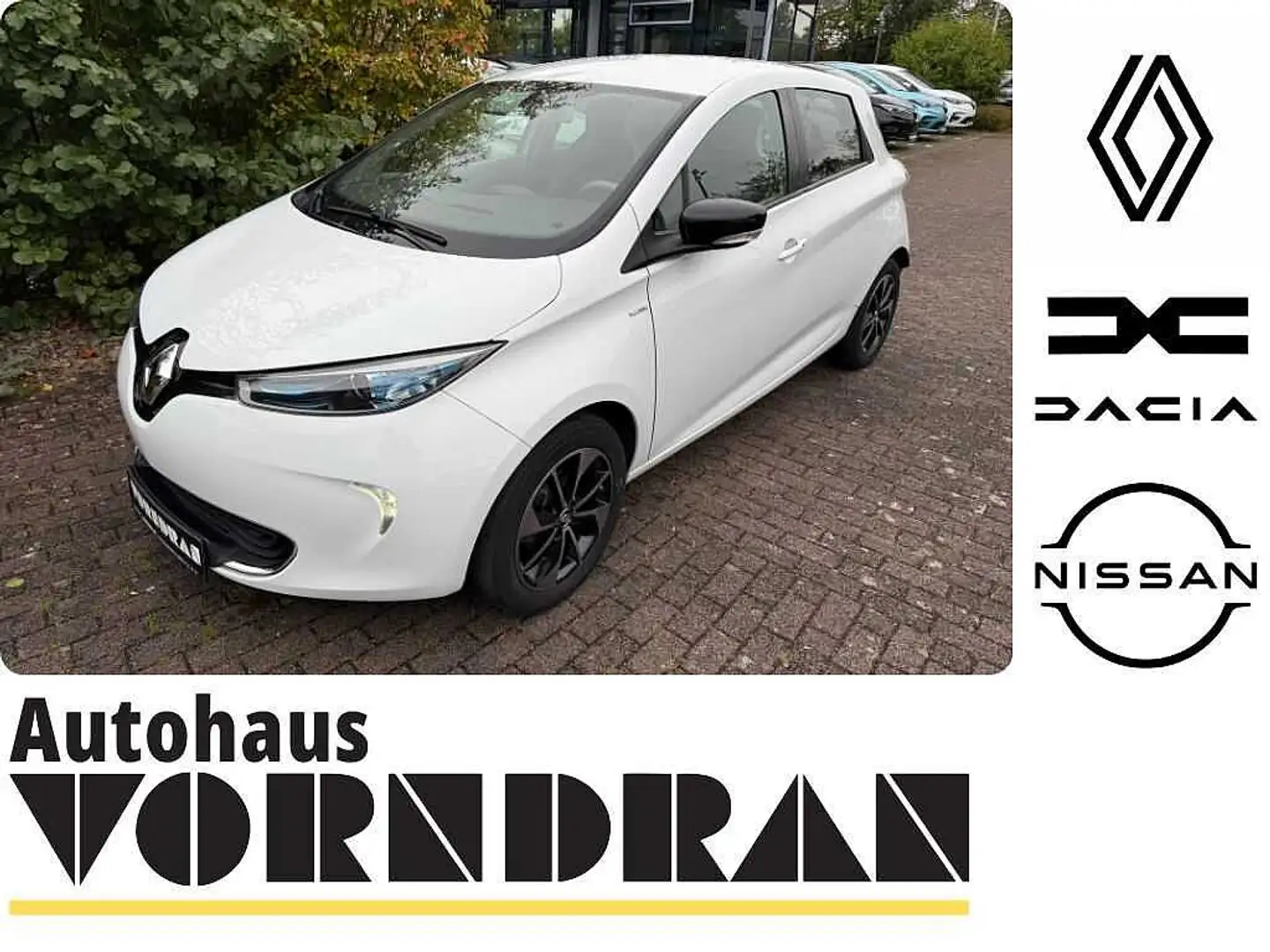 Renault ZOE BOSE ZE40 PDC+Kamera, Navi, SHZ, Leder, Batteriemi Weiß - 1