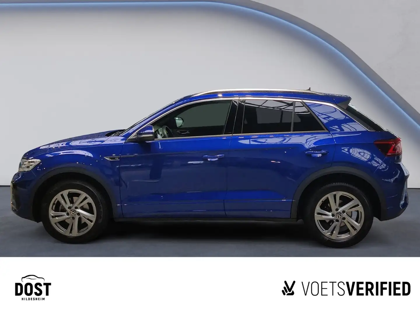 Volkswagen T-Roc 1.5 TSI R-Line DSG KAMERA+MATRIX LED+NAVI Bleu - 2