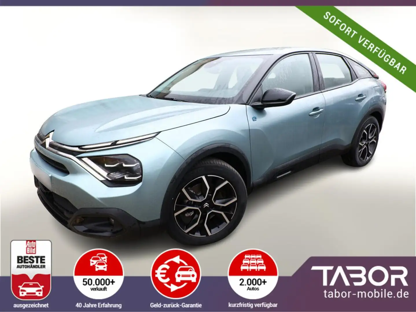 Citroen E-C4 X h Feel Pack 10"-Nav Keyl Kam Temp PDC Blau - 1