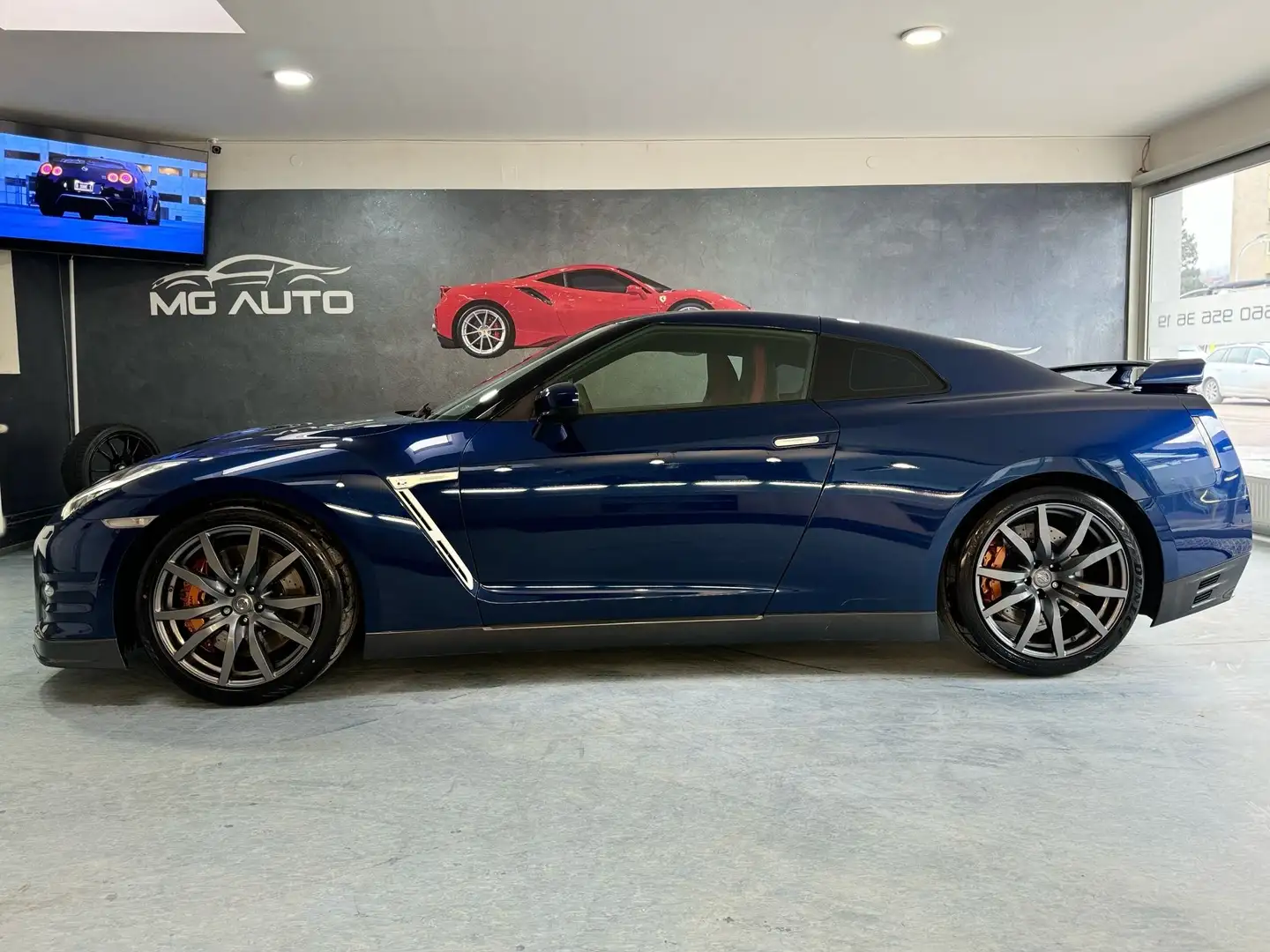 Nissan GT-R Black Edition MIT NUR 44.000 KM Modrá - 2