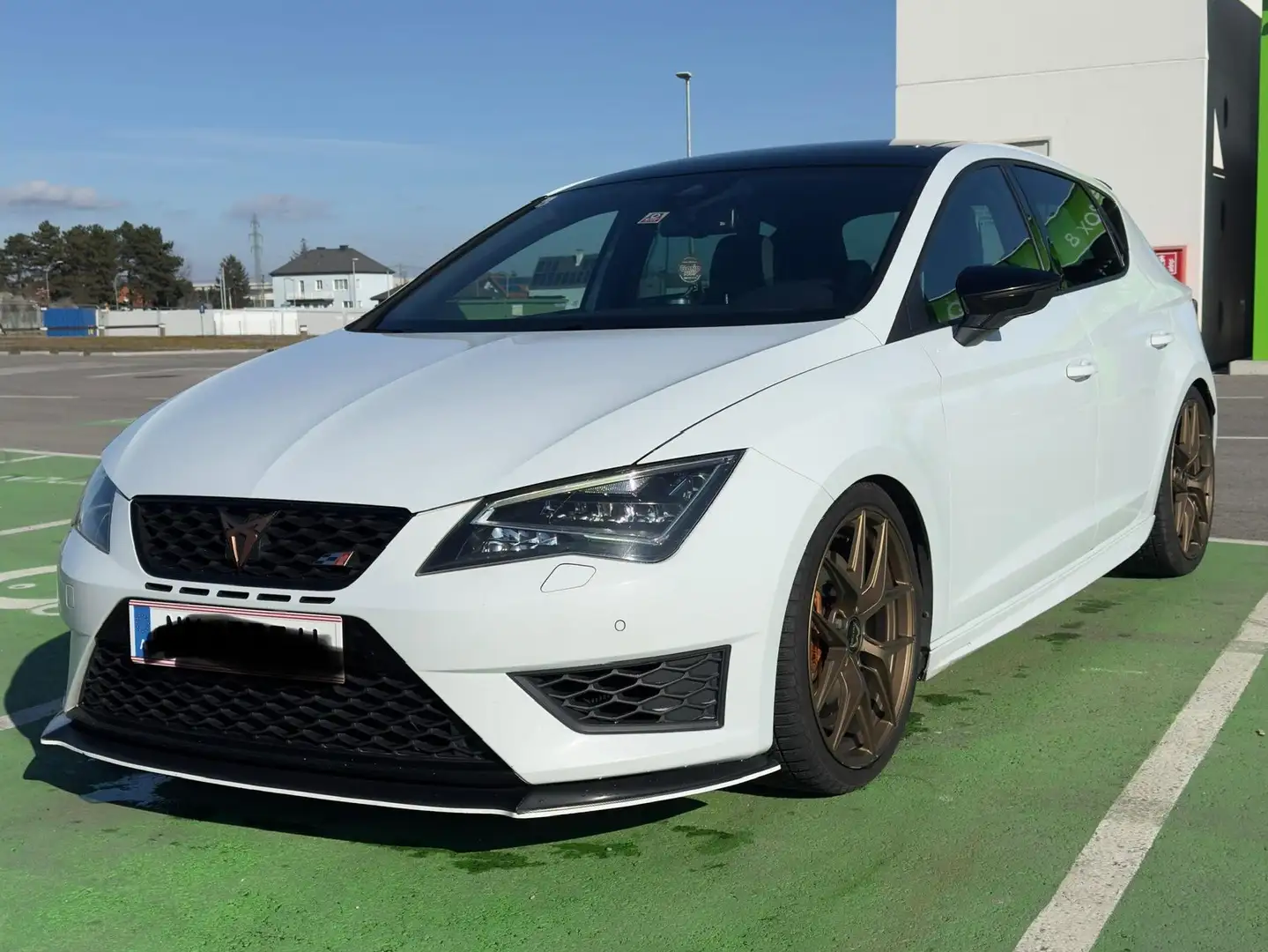 SEAT Leon Leon 2.0 TSI Weiß - 1