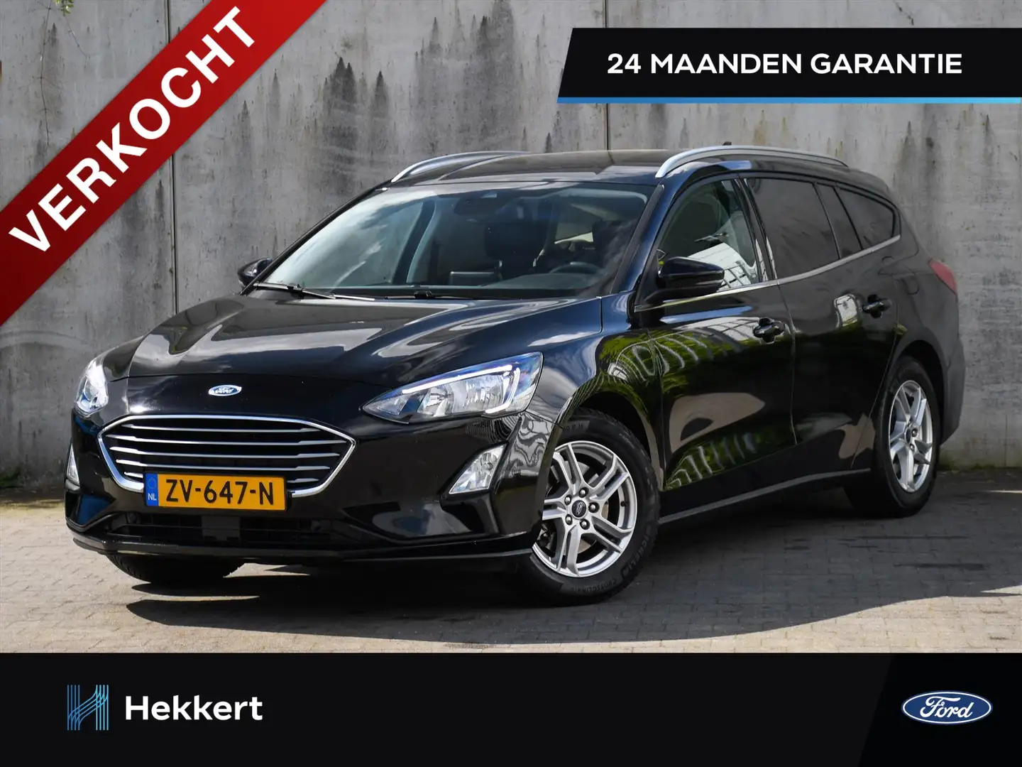 Ford Focus Wagon Trend Edition Business 1.0 EcoBoost 100pk WI Negro - 1