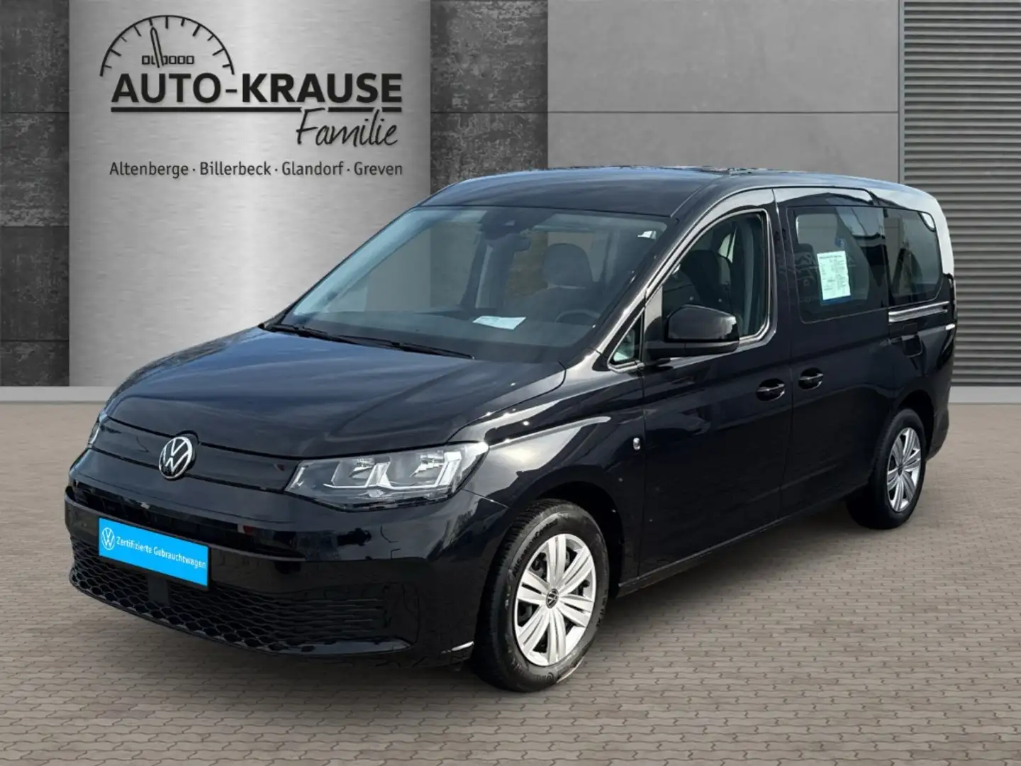 Volkswagen Caddy 2,0 TDI, 7-Sitzer 2-Zonen-Klimaautom DAB SHZ Spurh Noir - 1