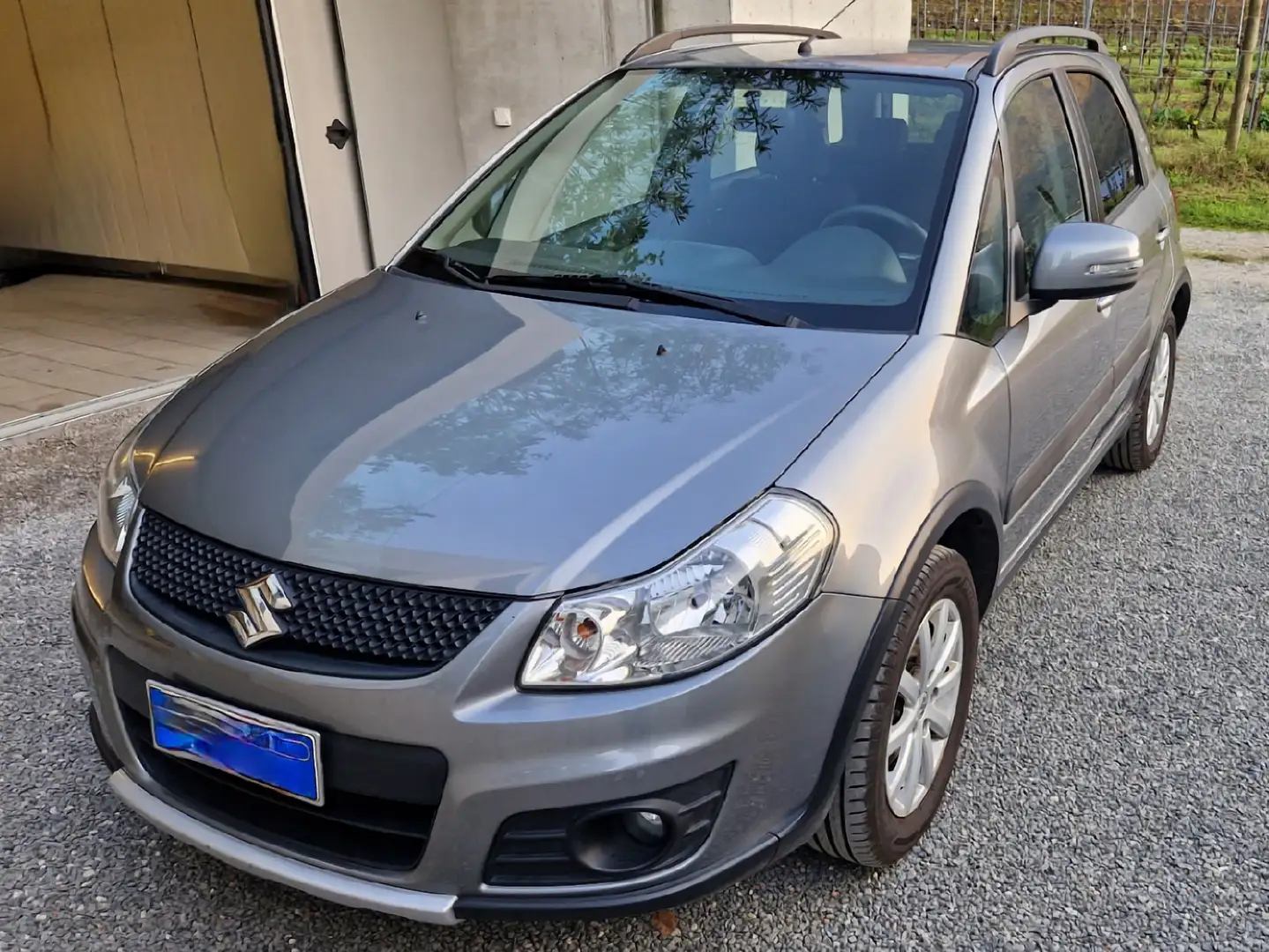Suzuki SX4 SX4 4wd 1.6 vvt 16v GLX navi full Gris - 2