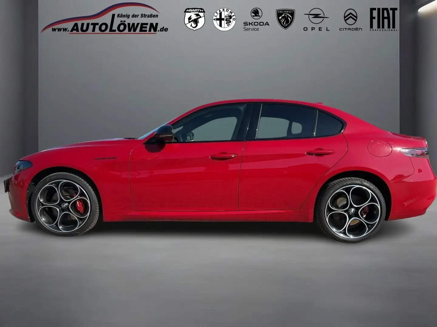 Alfa Romeo Giulia 2.0 Turbo 16V Competizione Q4 (EURO 6d) Rouge - 2