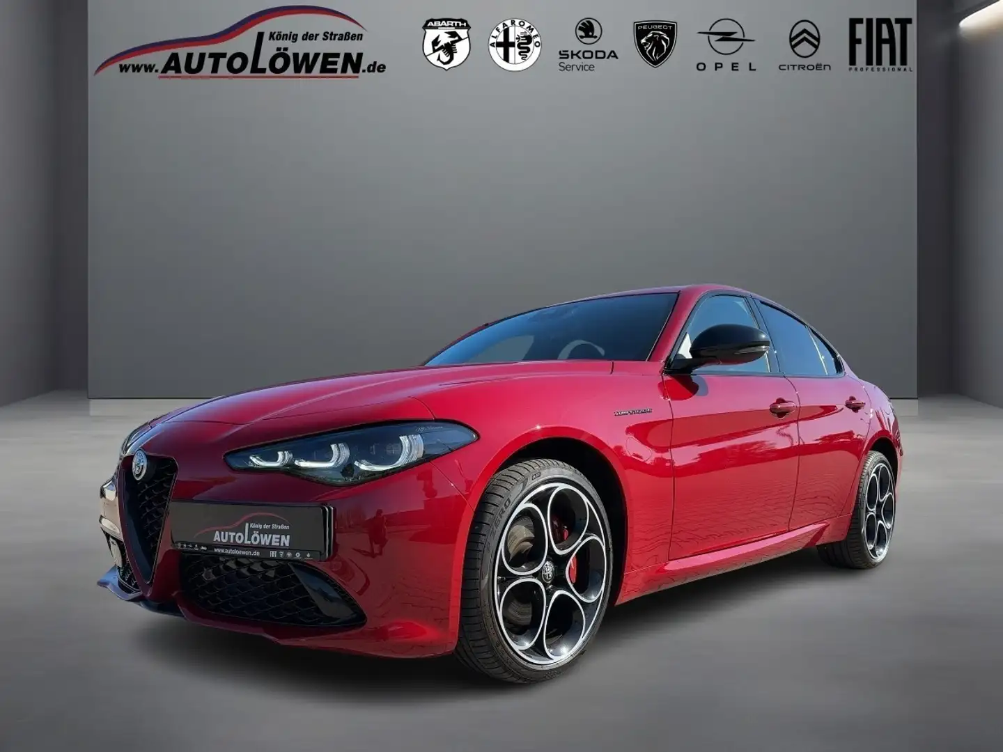 Alfa Romeo Giulia 2.0 Turbo 16V Competizione Q4 (EURO 6d) Rouge - 1