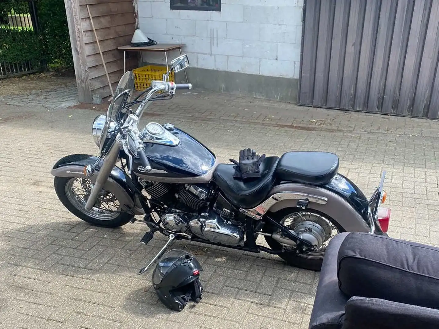 Yamaha XVS 650 Dragstar Bruin - 2