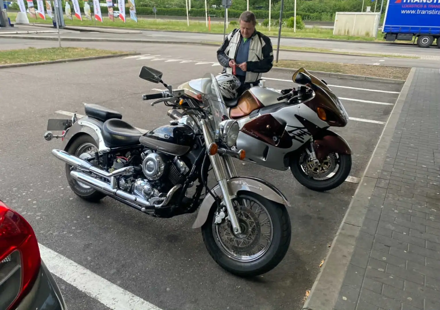 Yamaha XVS 650 Dragstar Bruin - 1