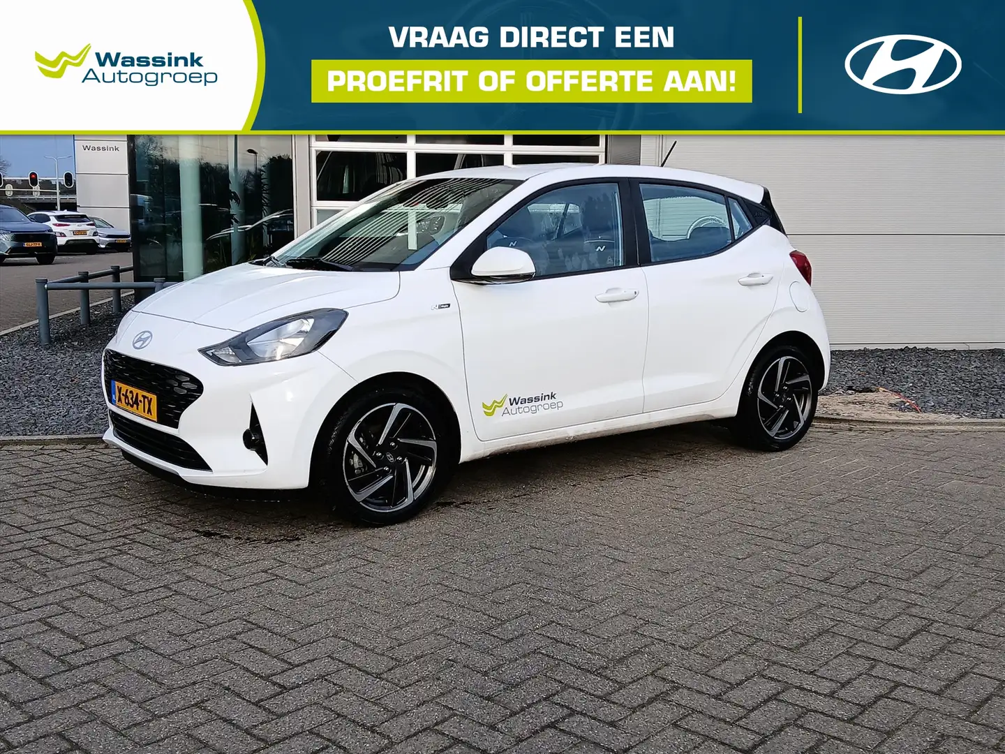 Hyundai i10 1.0i 67pk | Lederen N-Style bekleding | 16 inch Li Wit - 1