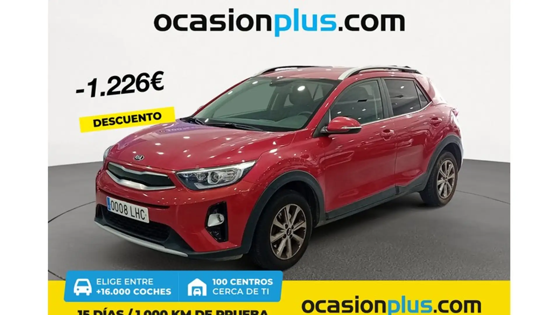 Kia Stonic 1.2 CVVT Eco-Dynamic Drive 84 Rojo - 1