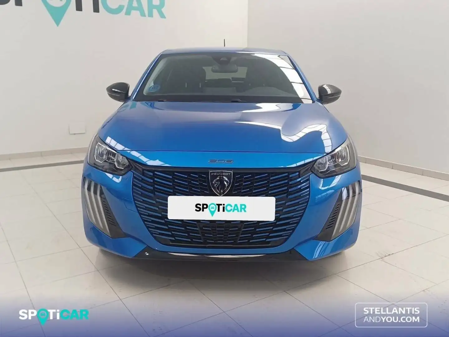 Peugeot 208 Style Eléctrico 136 Blau - 2