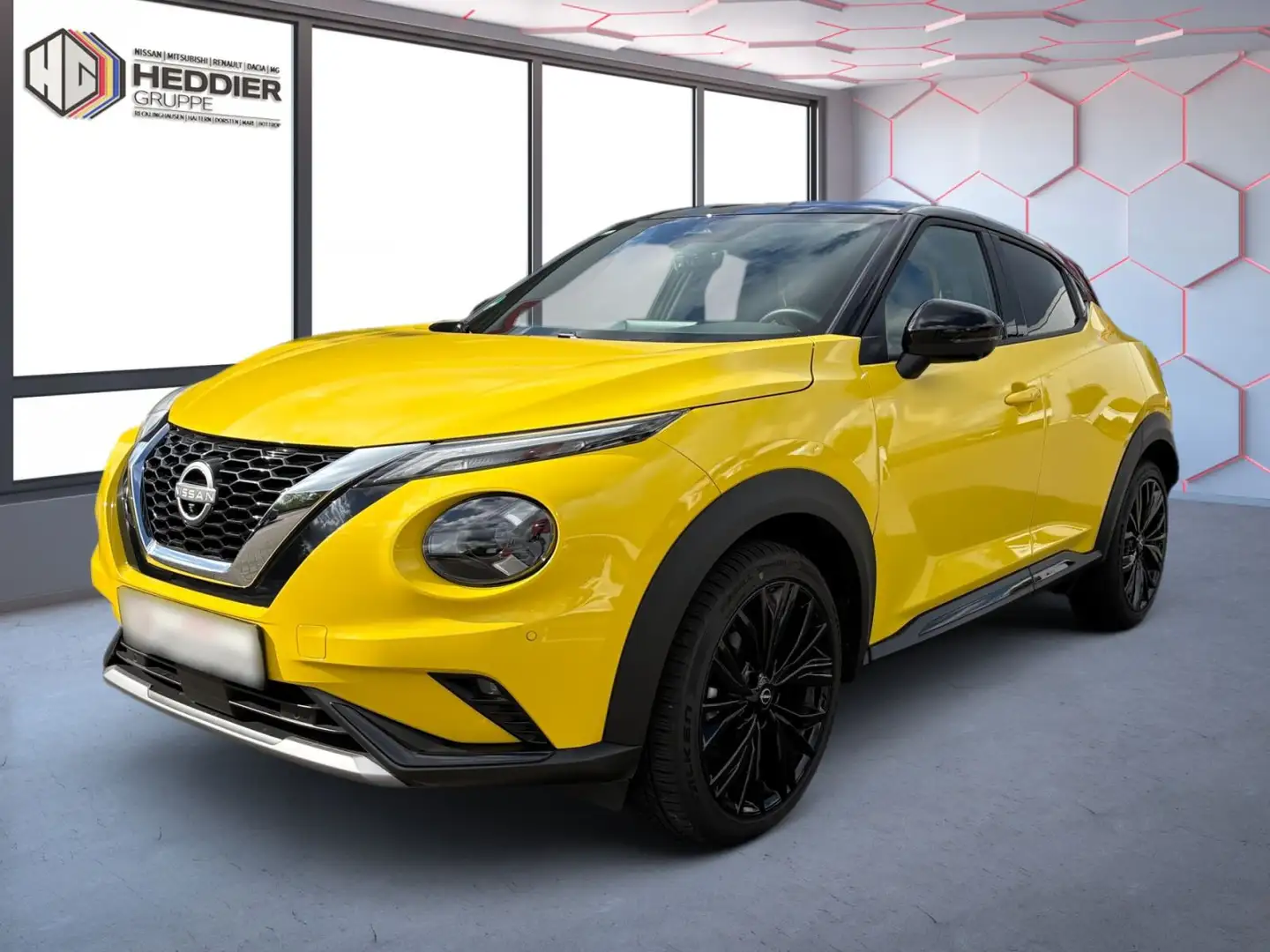 Nissan Juke N-Sport *AHK**BOSE*360° Kamera*SHZ* Gelb - 1