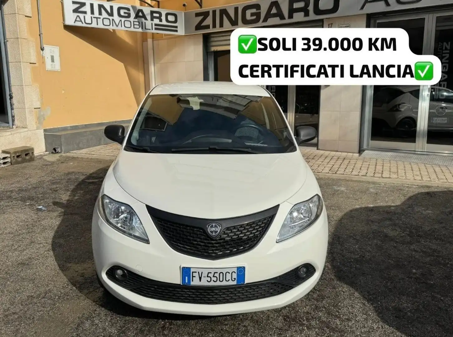 Lancia Ypsilon 1.2 ELEFANTINO BLU SOLI 39.000 KM PERFETTA Bianco - 1