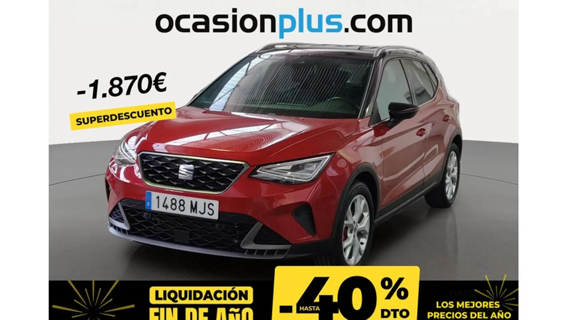 SEAT Arona 1.5 TSI S&S FR DSG7 XM 150 Rojo - 1