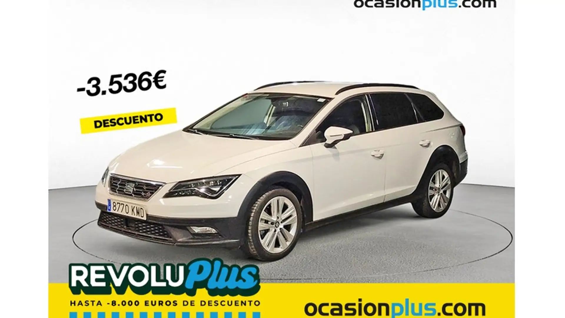SEAT Leon ST 2.0TDI CR S&S FR DSG 150 Blanco - 1