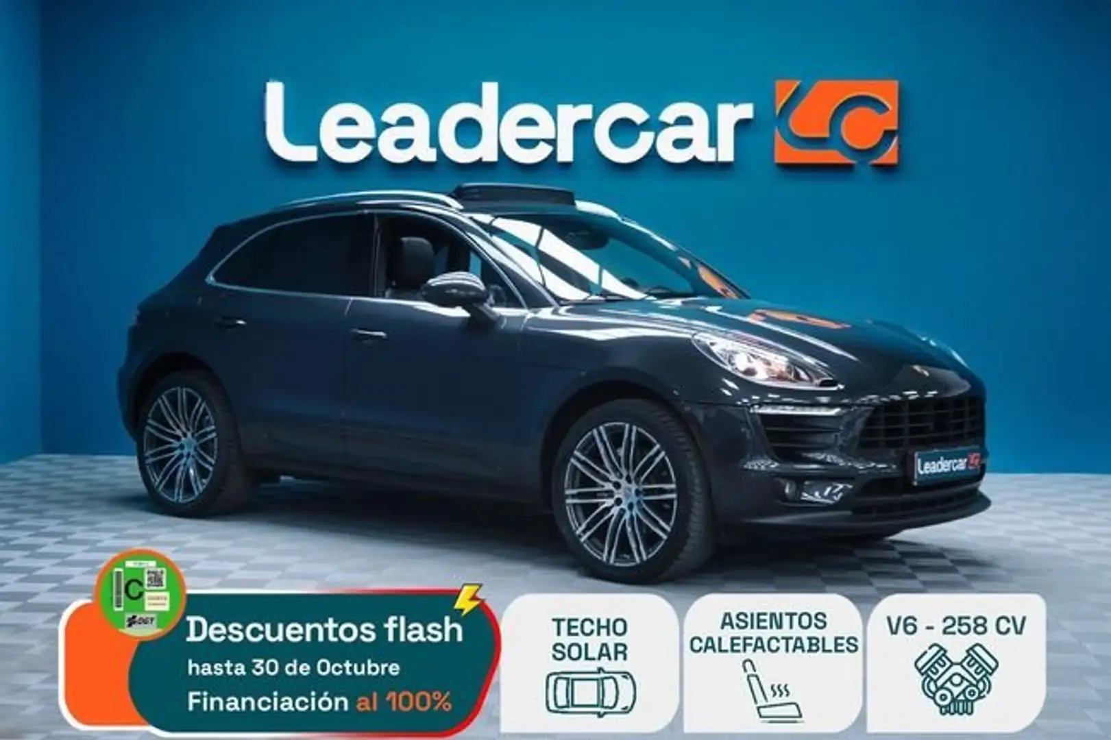 Porsche Macan S PDK 3.0 V6 258CV Negro - 1