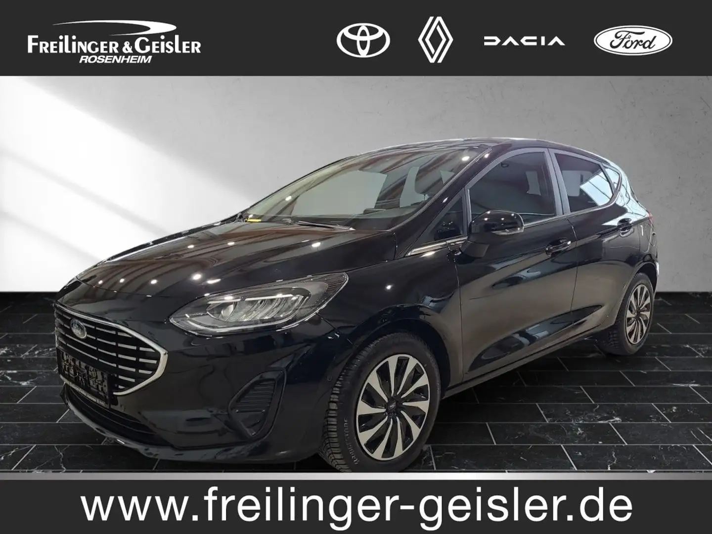 Ford Fiesta Titanium X Automatik Bluetooth LED Klima Schwarz - 1