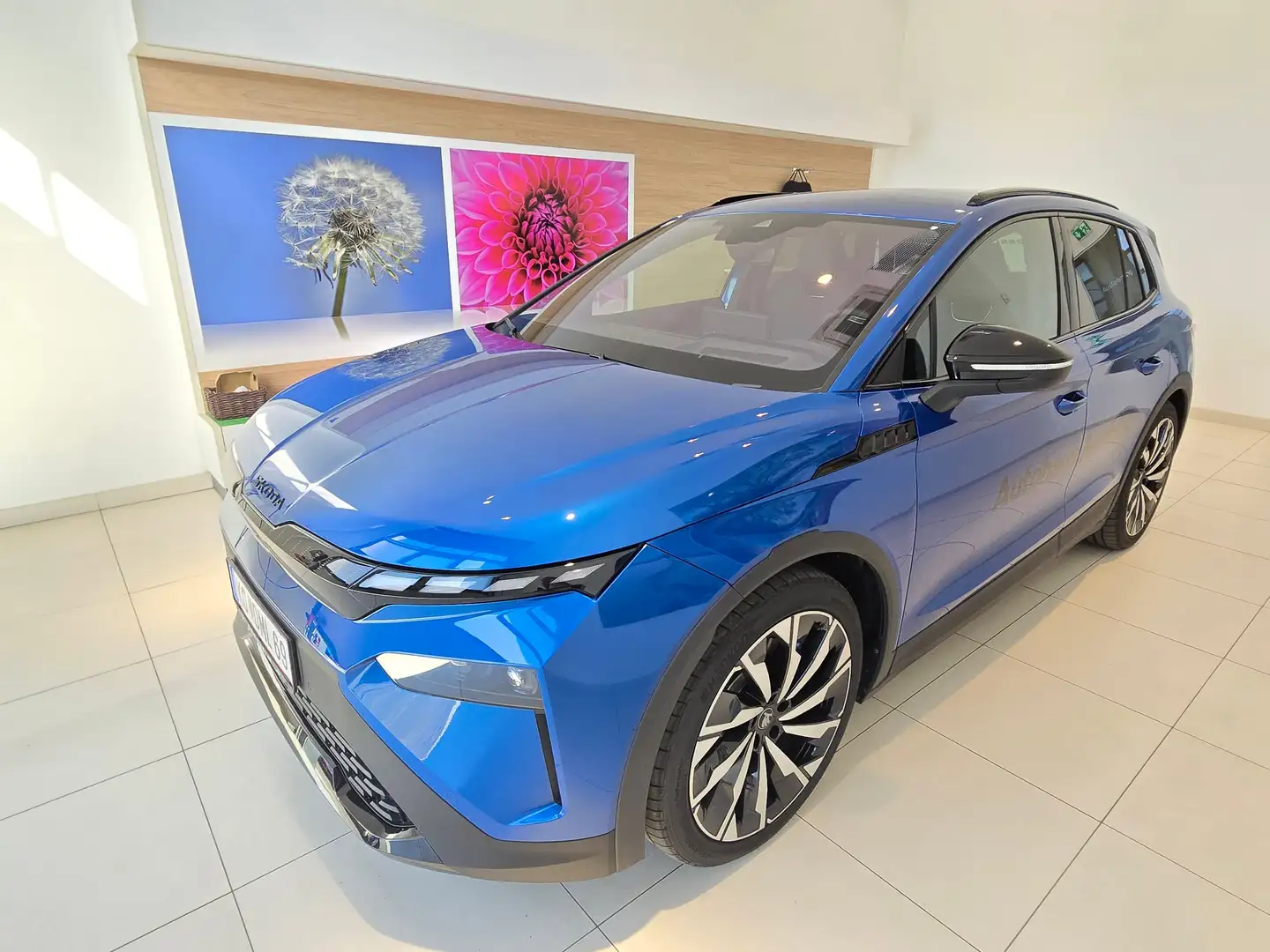 Skoda Elroq 85 x Sportline Blau - 1