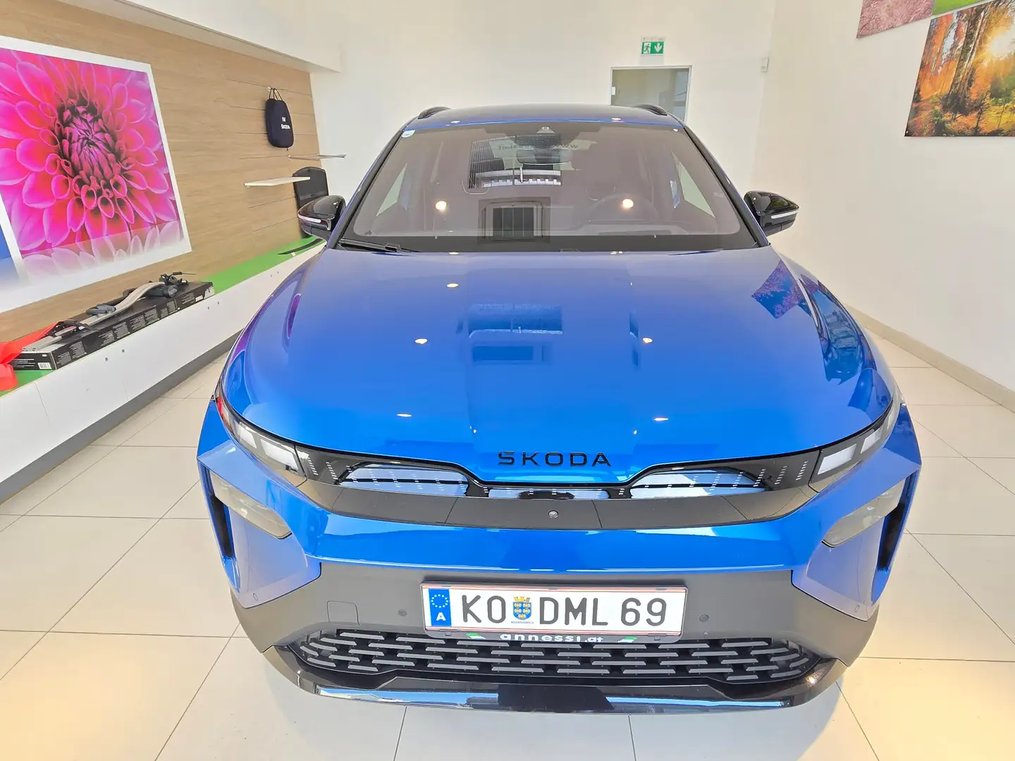 Skoda Elroq 85 x Sportline Blau - 2