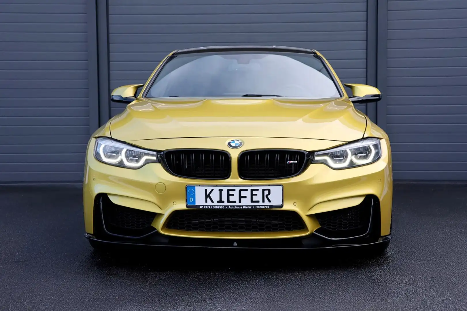BMW M3 Competition/Akrapovič/HUD/H&K/360/Carbondach Jaune - 2