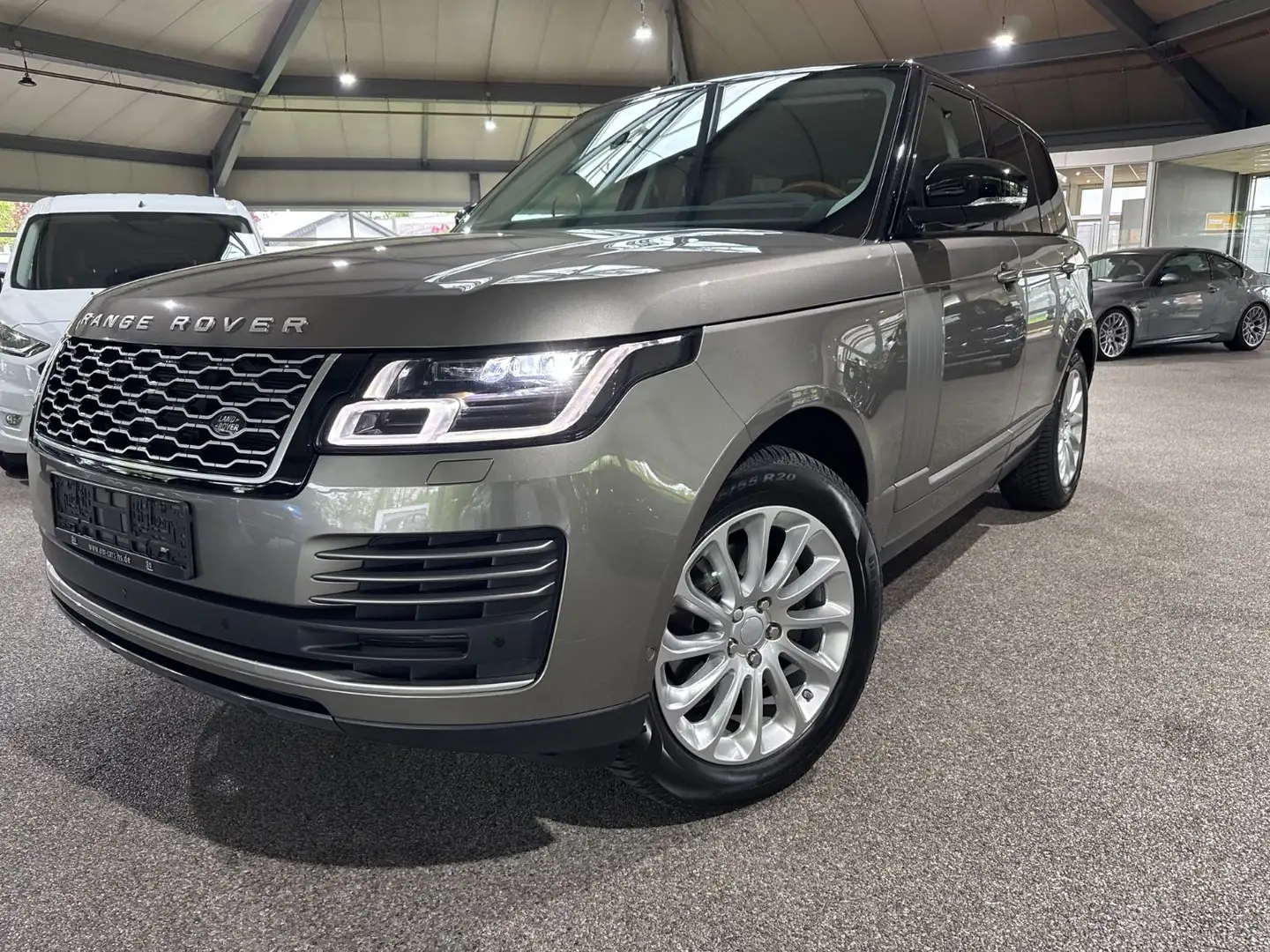 Land Rover Range Rover 3.0 SDV6 Vogue Matrix Meridian Leder Grau - 1