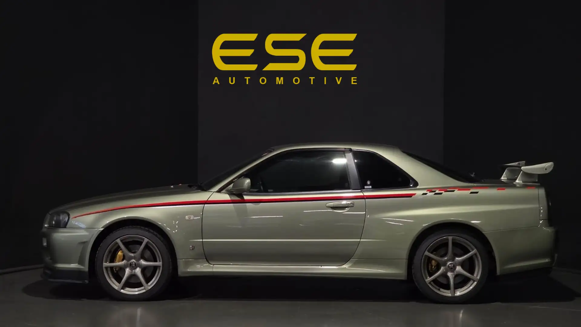 Nissan Skyline R34 GT-R M-Spec Nür Millennium Jade Gold - 2