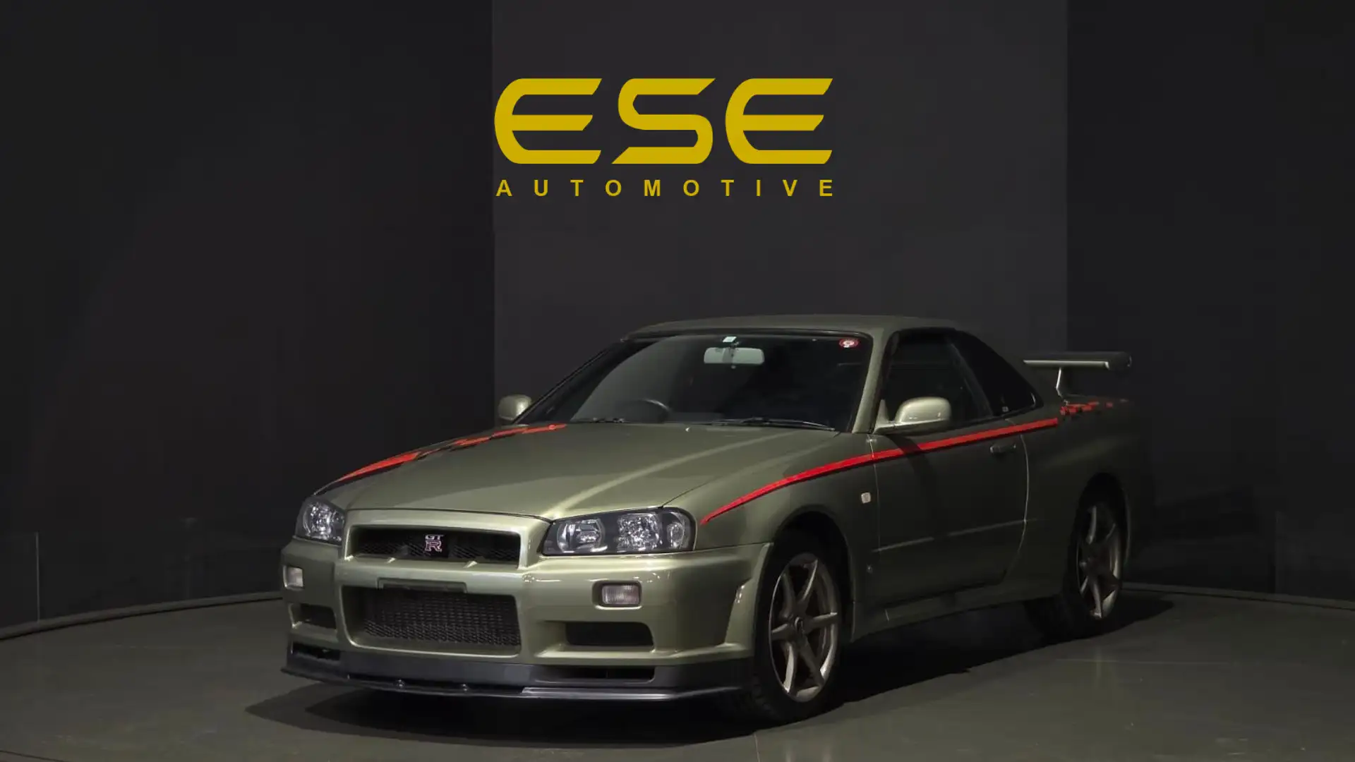 Nissan Skyline R34 GT-R M-Spec Nür Millennium Jade Gold - 1
