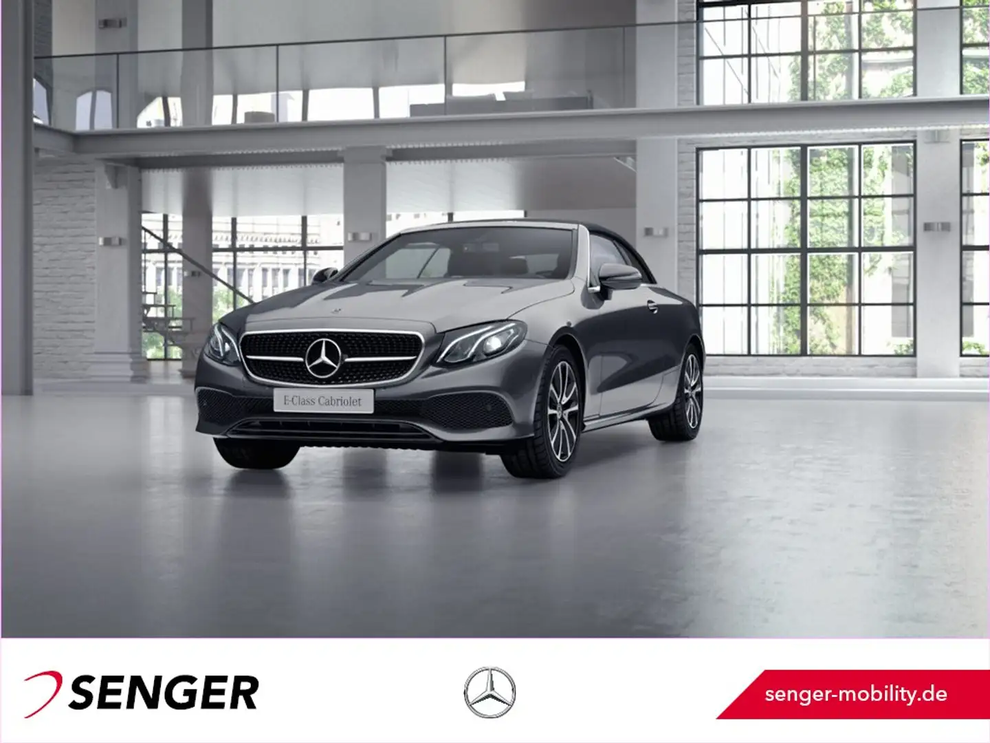 Mercedes-Benz E 200 Cabriolet Avantgarde Night Aircap Kamera Grijs - 1