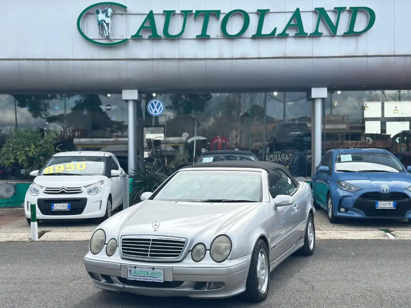 Mercedes-Benz CLK 230 Kompressor cat Cabrio Elegance*OttimeCondizioni Grigio - 1