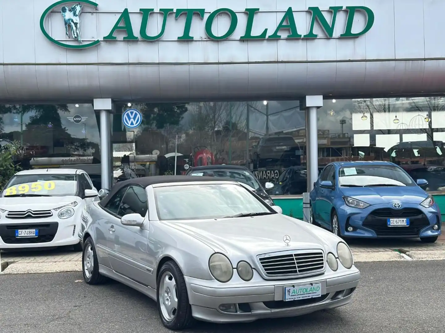 Mercedes-Benz CLK 230 Kompressor cat Cabrio Elegance*OttimeCondizioni Grigio - 2