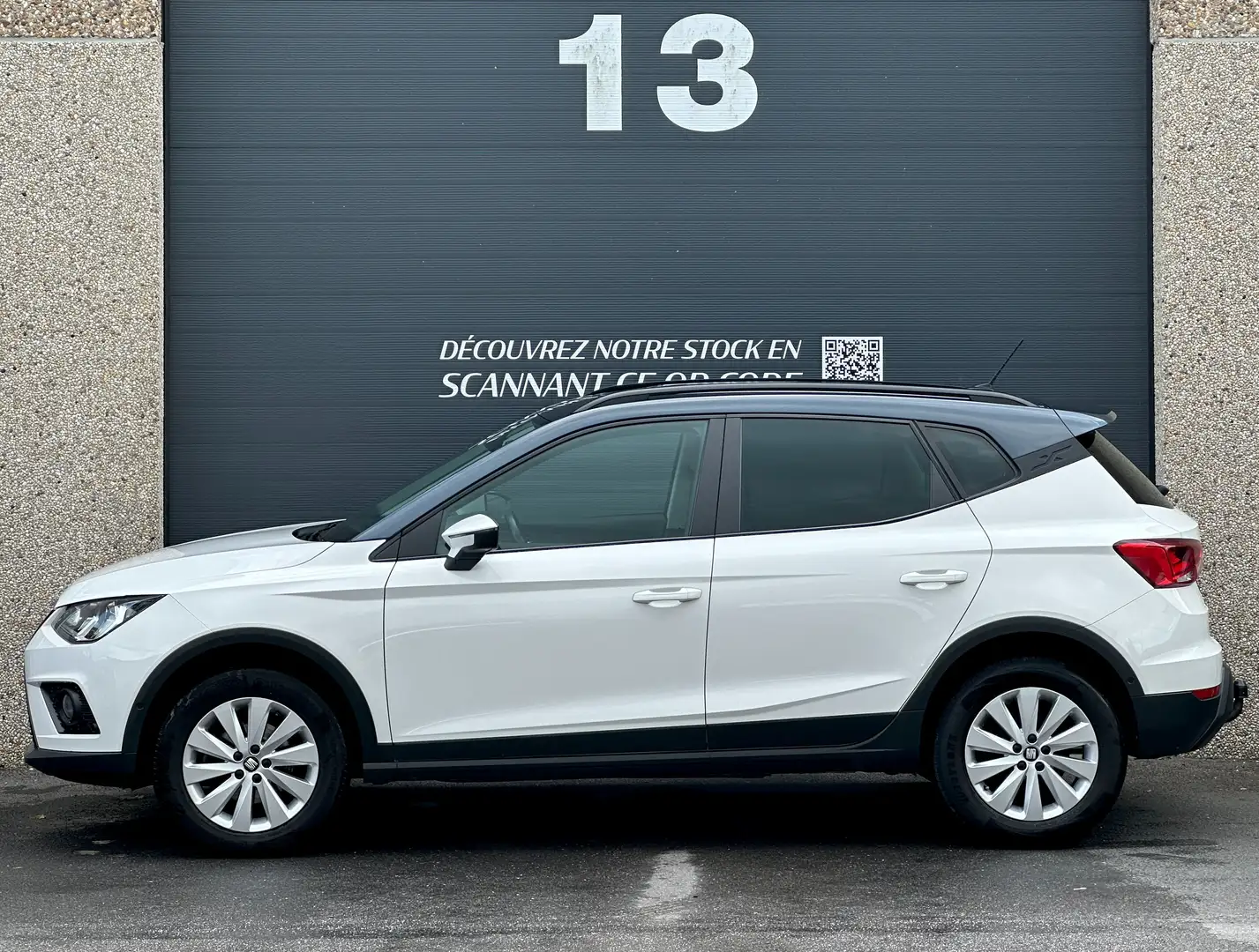 SEAT Arona 1.6 TDI DSG / CarPlay / Caméra / Att. remorque Weiß - 2