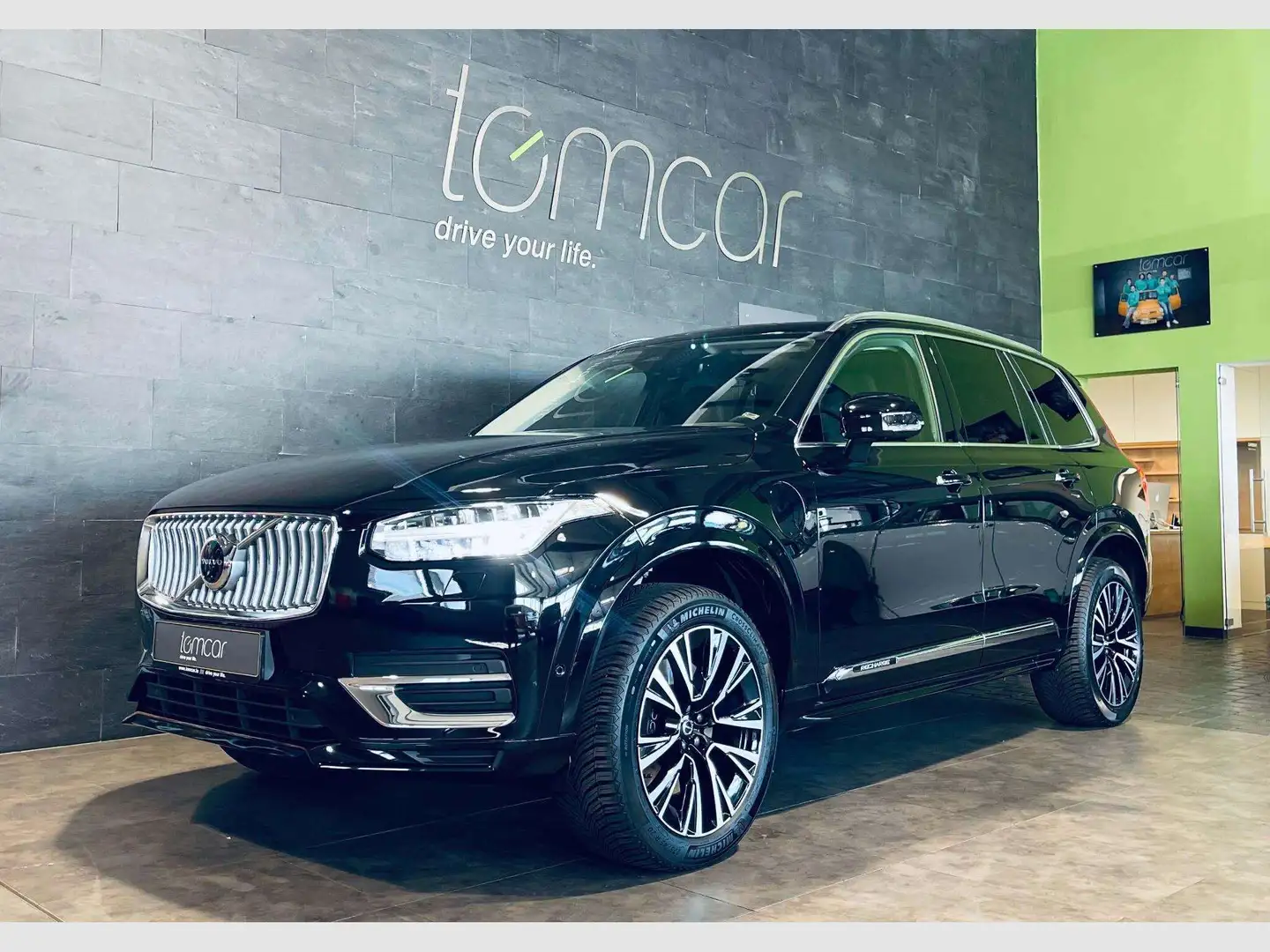 Volvo XC90 XC90 T8 AWD Recharge Plus Bright BVA Gris - 2
