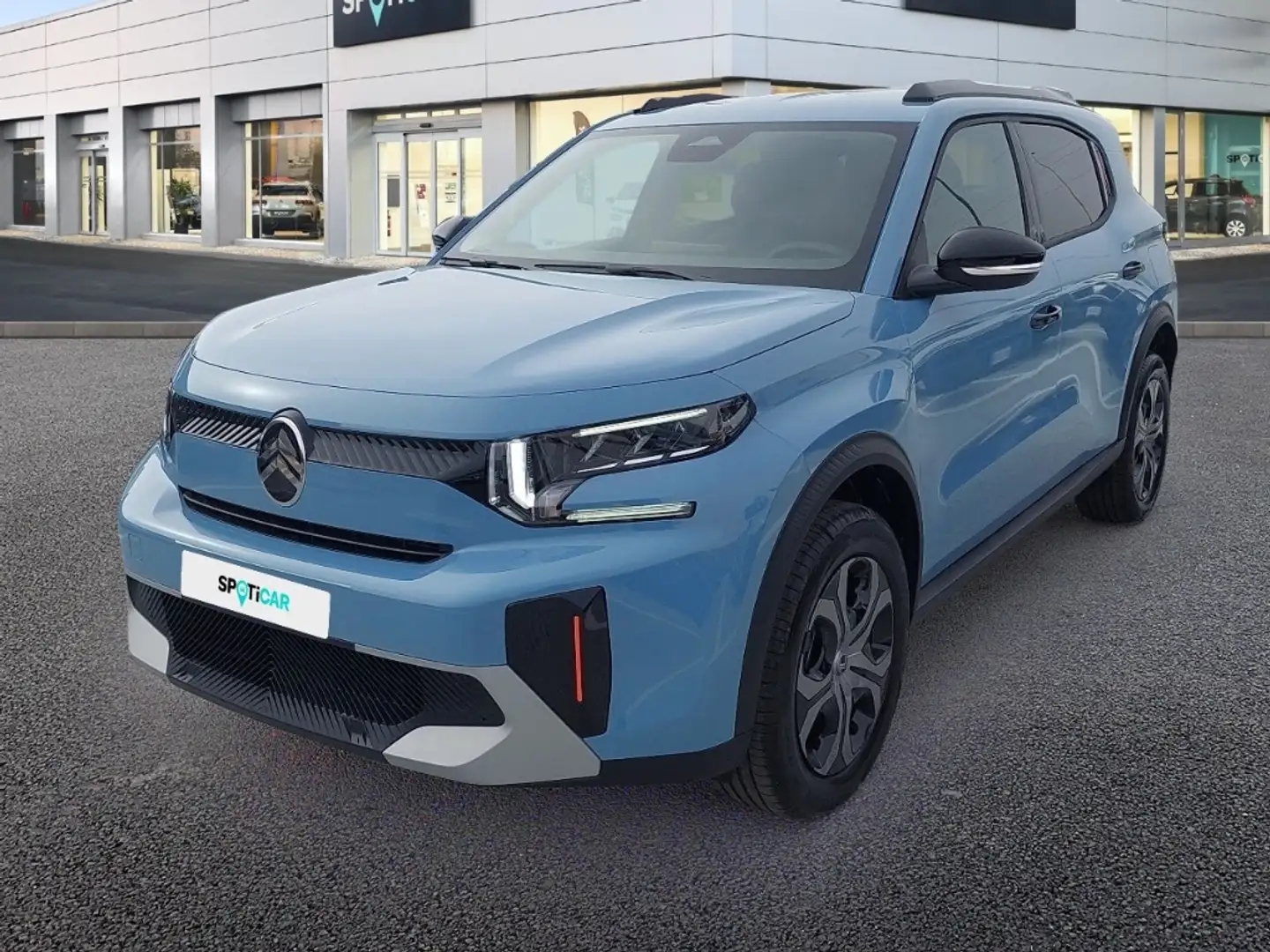 Citroen C3 Aircross PureTech HYBRID 136 Ã«DCS6  - YO Bleu - 1