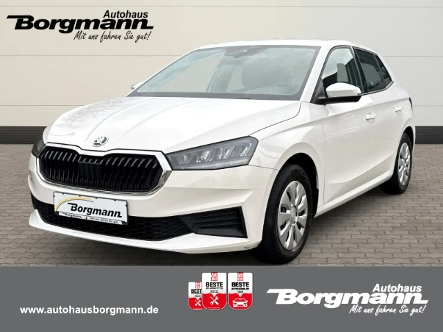 Skoda Fabia Active 1,0 MPI 48kW 5-Gang Blanc - 1
