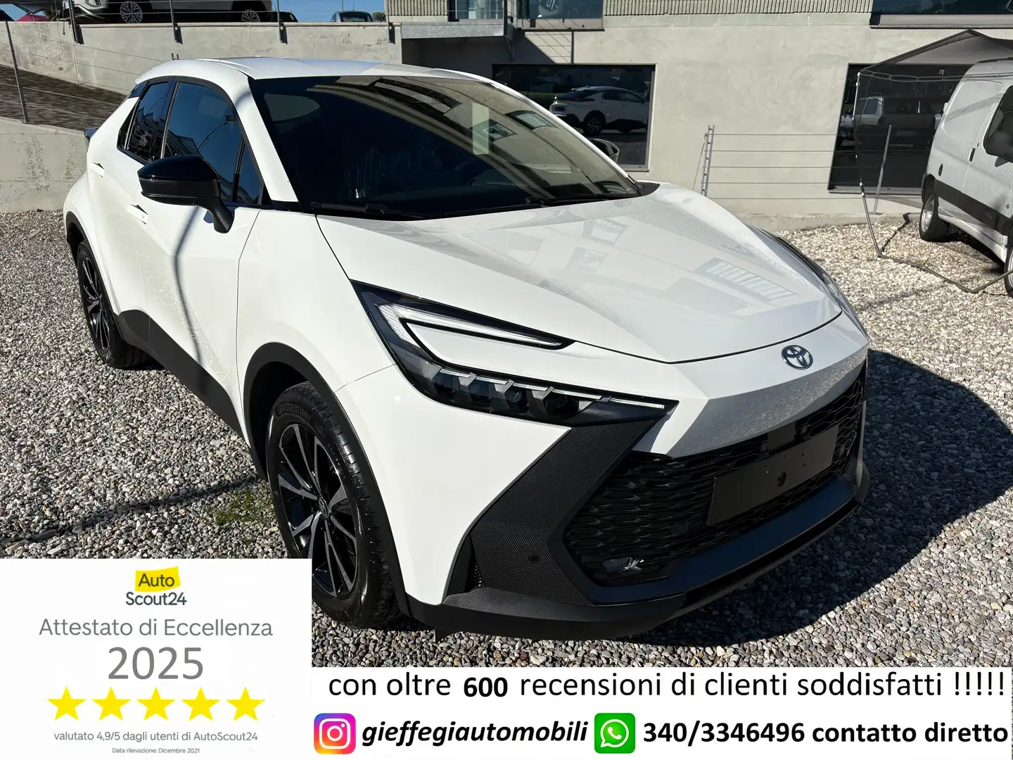 Toyota C-HR C-HR 2.0 phev Trend fwd e-cvt Bianco - 1