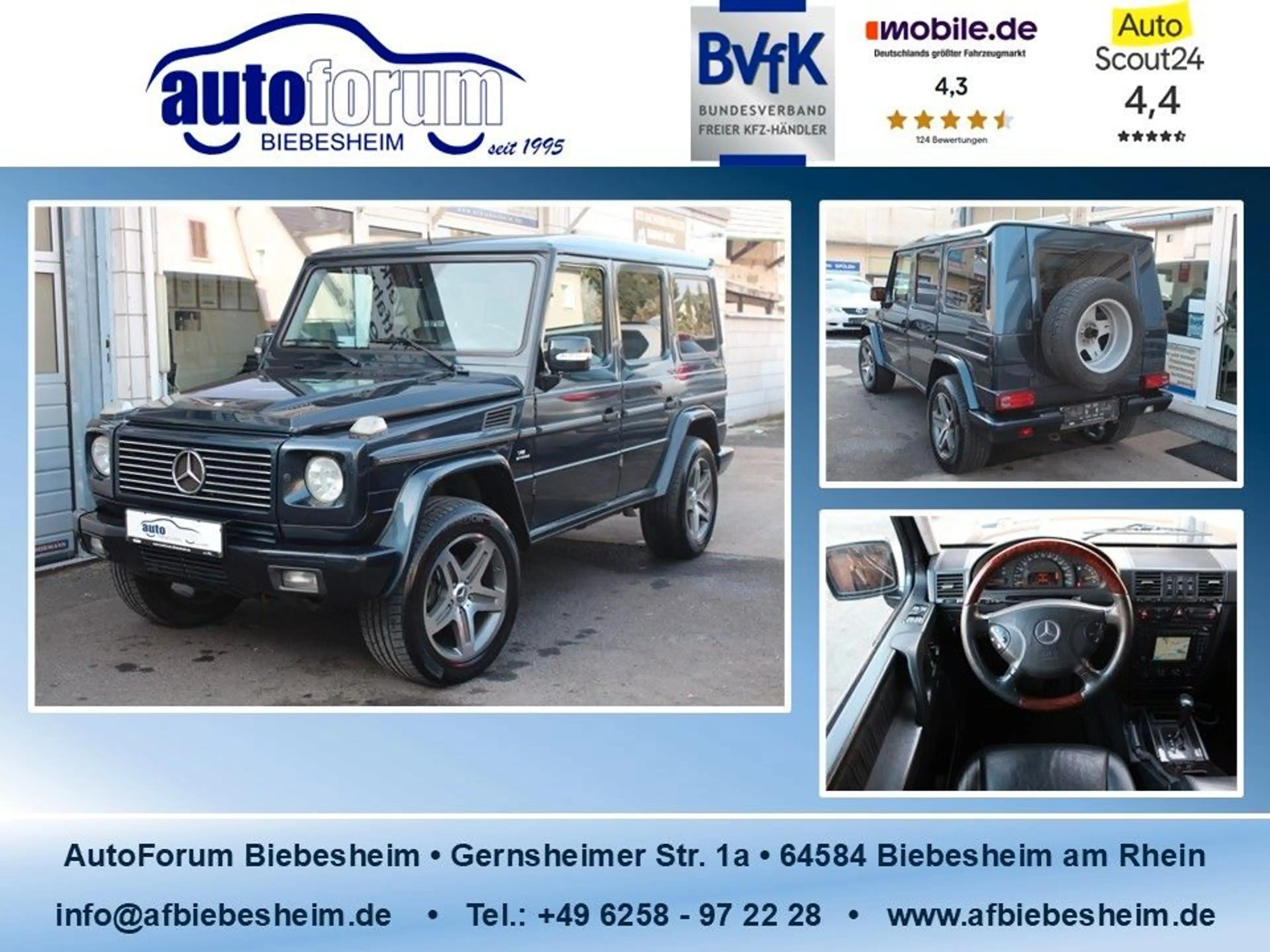 Mercedes-Benz G 400 CDI Leder*Memory*Schiebedach*AHK