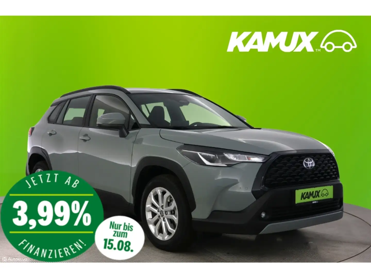 Toyota Corolla Cross 1.8H Aut.Business Edition+LED+NAVI Grau - 1