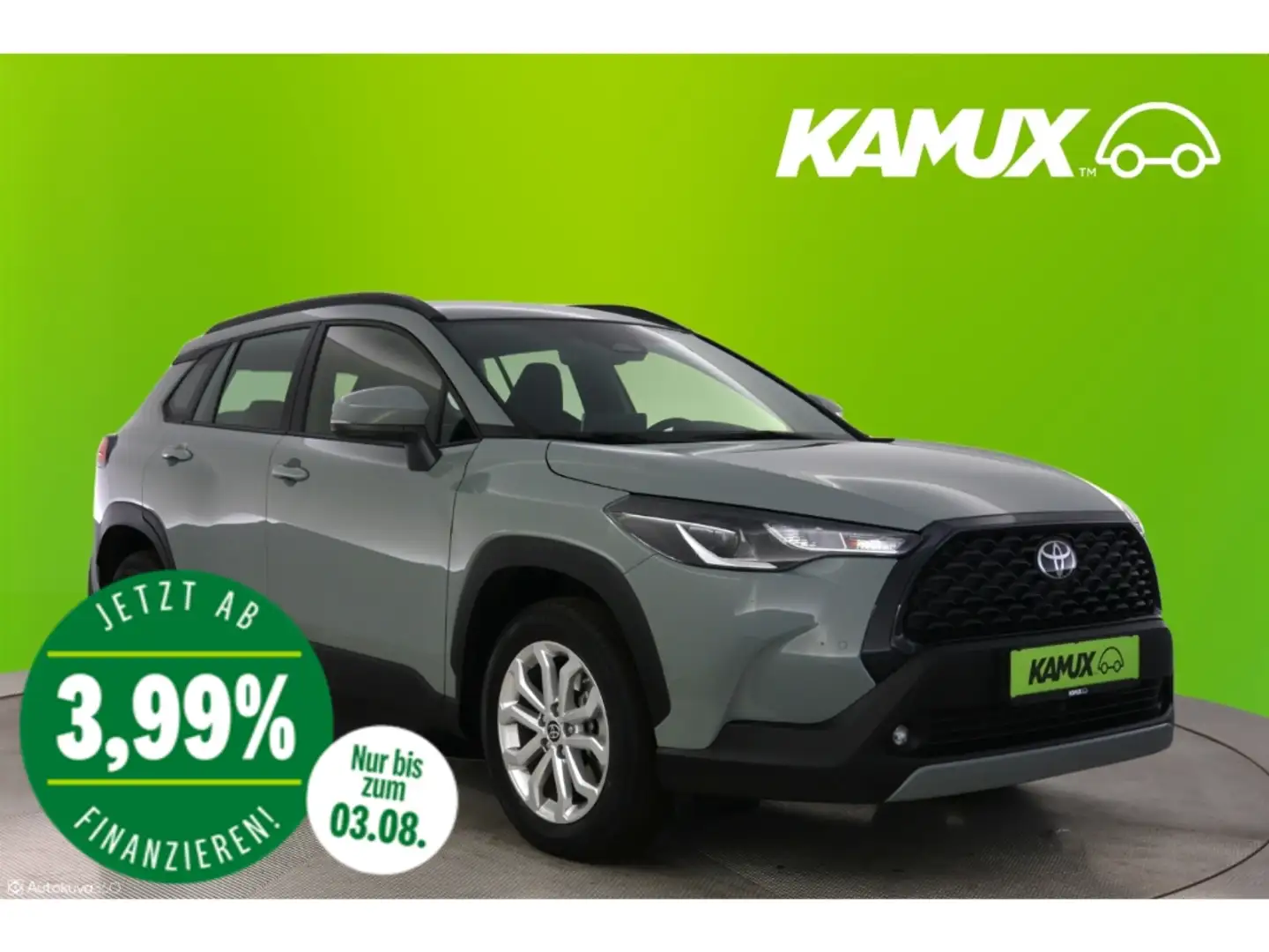 Toyota Corolla Cross 1.8H Aut.Business Edition+LED+NAVI Gris - 1